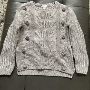 Fall Creek girls sweater size S(6/6X)